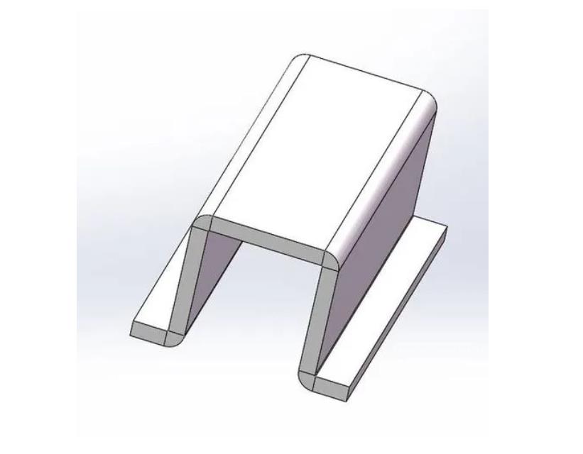 丰满U型槽折弯件